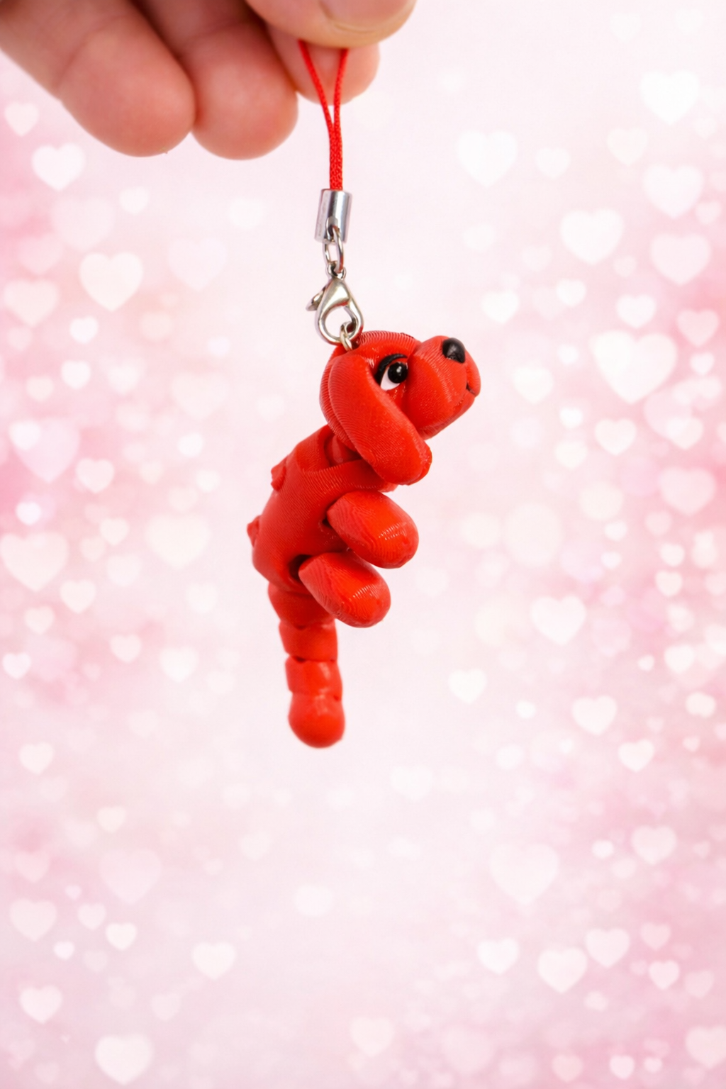 •	„Širdelių šuniukas“ – Valentino pakabukas