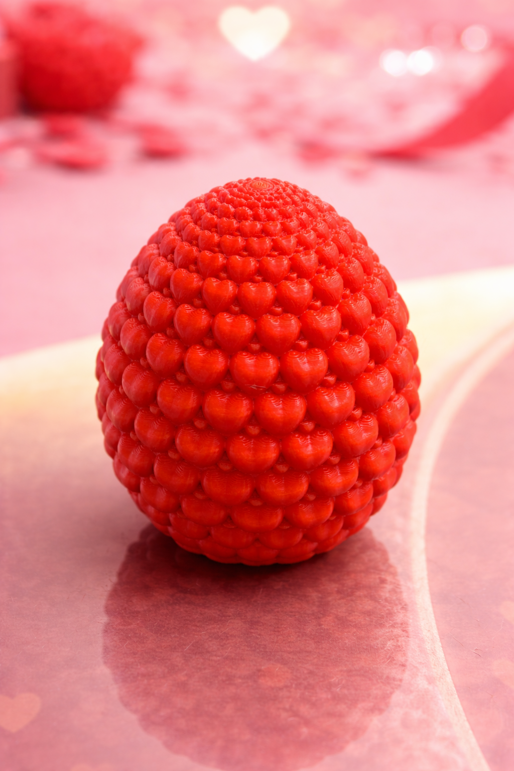 Dekoratyvinė kiaušinio formos dėžutė papuošalams