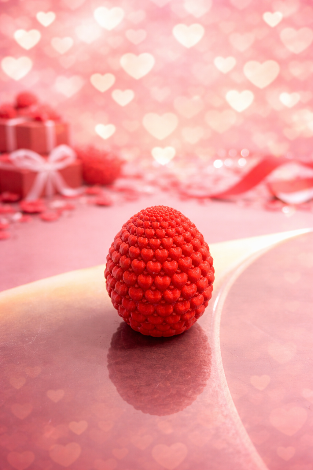 Dekoratyvinė kiaušinio formos dėžutė papuošalams