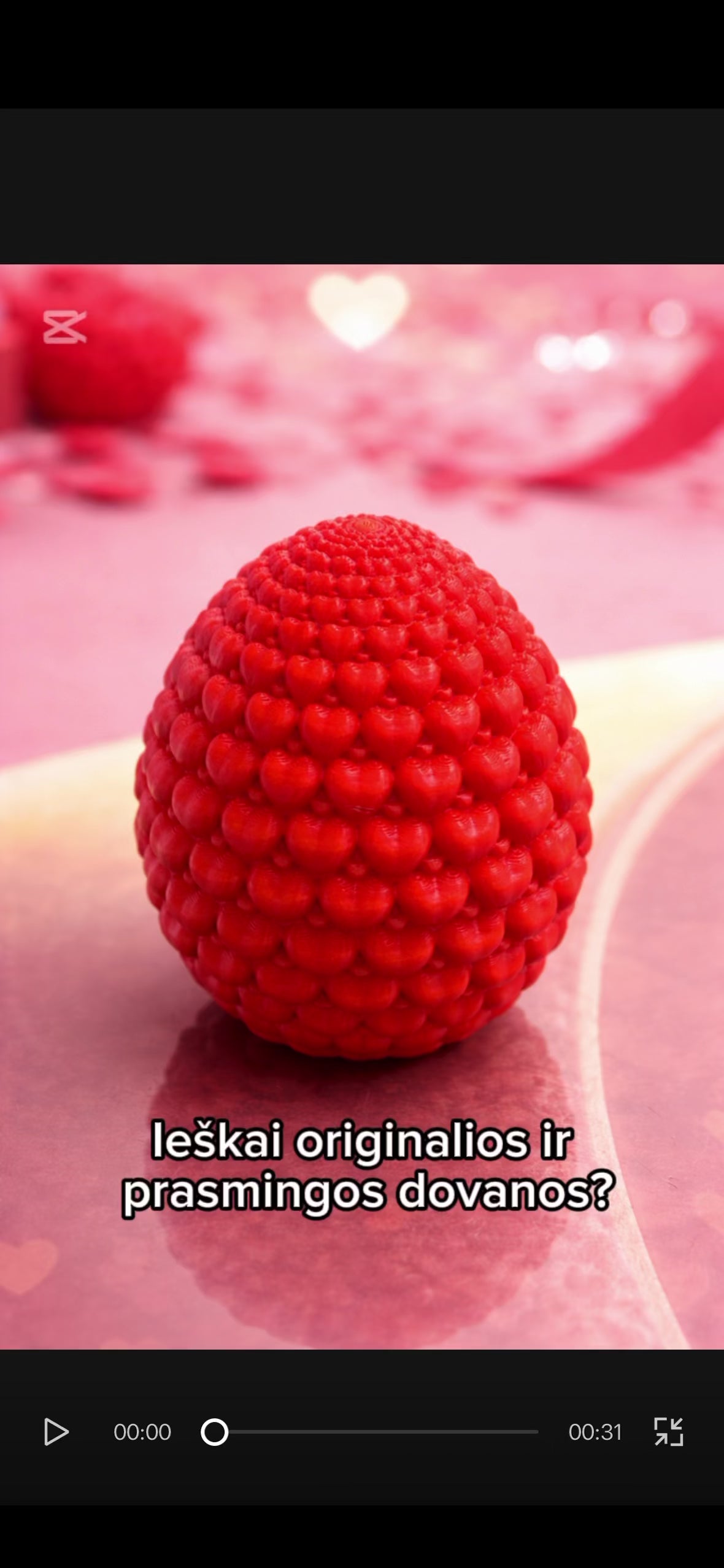 Dekoratyvinė kiaušinio formos dėžutė papuošalams